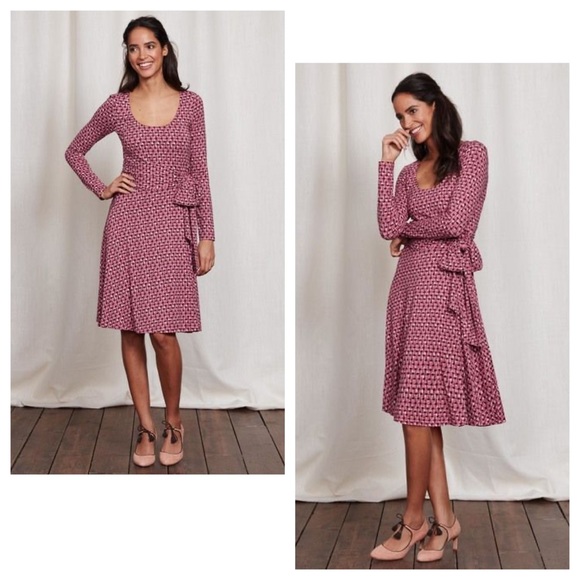 Boden Dresses & Skirts - Boden Silvia Smart Day Faux Wrap Dress